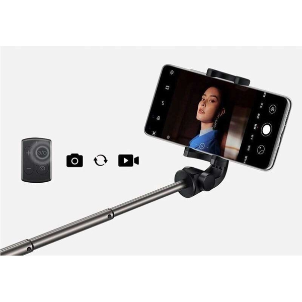 სელფის ჯოხი Huawei CF15 Pro, Bluetooth, Selfie Stick Black