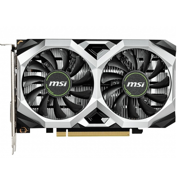 ვიდეო დაფა MSI GeForce GTX1650 Ventus XS, 4GB, 128bit, HDMI, DP, DVI-D, Black