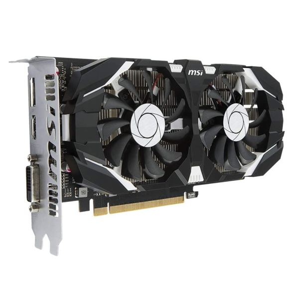 MSI Geforce GTX1050 Ti OC V1, 4GB, 128bit, HDMI, DP, DVI-D, Black