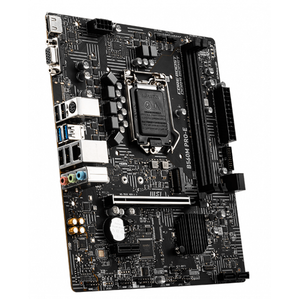 დედა დაფა MSI 911-7D22-030 B560M Pro-E, LGA 1200, DDR4, 64GB