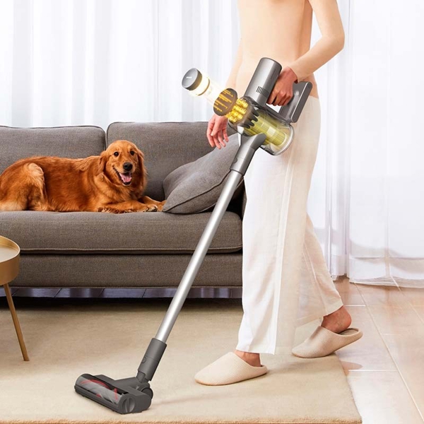 მტვერსასრუტი Dreame V11, 500W, 0.5L, Cordless Vacuum Cleaner, Grey