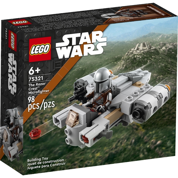 ასაწყობი ხომალდი Lego 75321 Star Wars The Razor Crest Microfighter with the Mandalorian minifigure