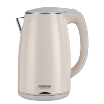 ელექტრო ჩაიდანი Arshia EK1401-2720, 1800W, 1.7L, Electric Kettle, Cream