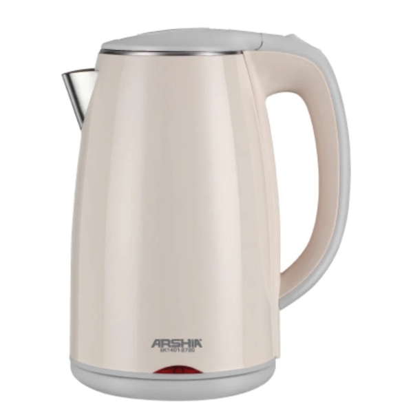 Arshia EK1401-2720, 1800W, 1.7L, Electric Kettle, Cream