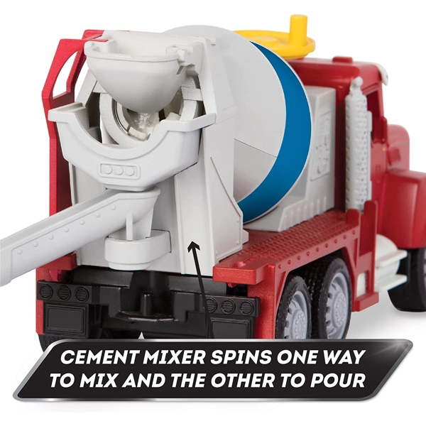 სათამაშო მანქანა Driven WH1014Z Micro Cement Mixer Trcuk