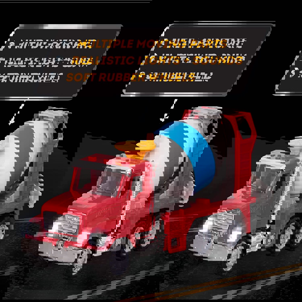 სათამაშო მანქანა Driven WH1014Z Micro Cement Mixer Trcuk