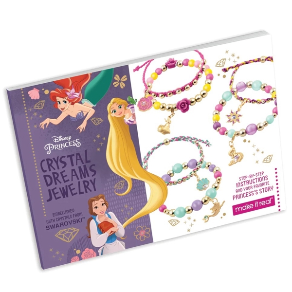 საბავშვო სამაჯურები Make It Real  4381MR Disney Princess Crystal Dreams Jewelry