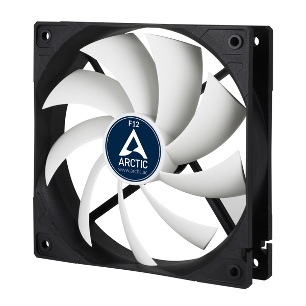 ქულერი Arctic F12-CaseFan, 120mm, 1350RPM, Cooler, Black/White