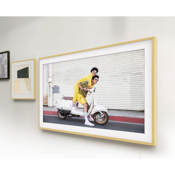 ტელევიზორი Samsung QE32LS03TBKXRU, 32", FHD, Smart TV, HDMI, USB, RF, CI, BT, Wifi, Black/Gray