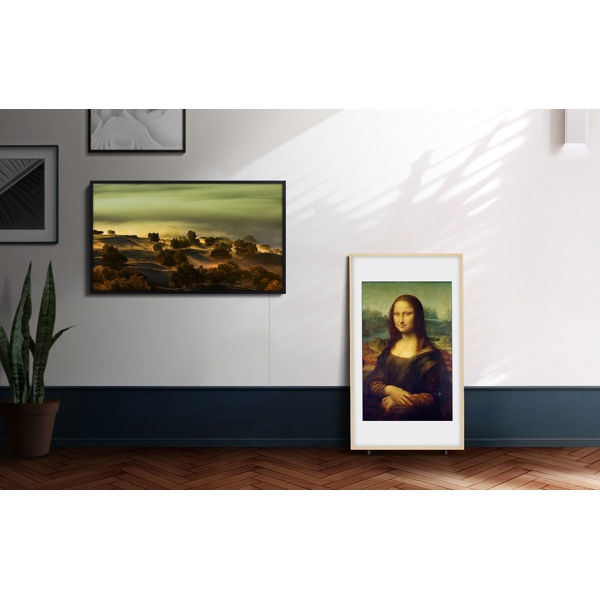 ტელევიზორი Samsung QE32LS03TBKXRU, 32", FHD, Smart TV, HDMI, USB, RF, CI, BT, Wifi, Black/Gray