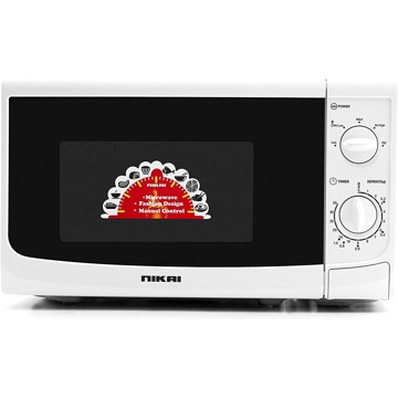 Nikai NMO515N9A, 700W, 20L, Microwave Oven, White