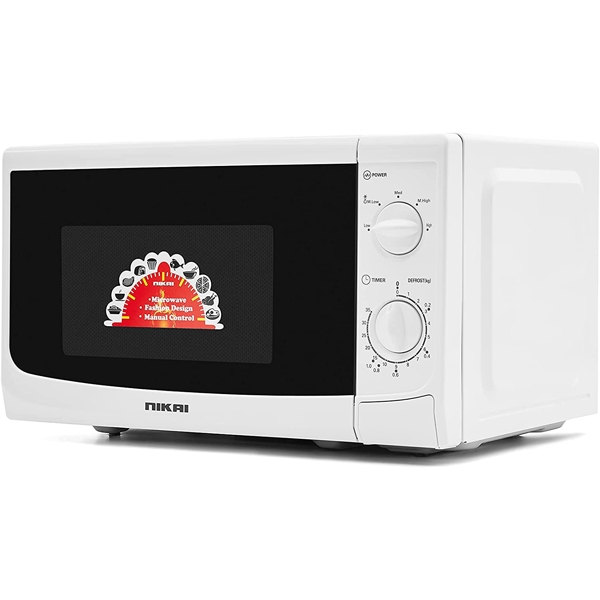 მიკროტალღური ღუმელი Nikai NMO515N9A, 700W, 20L, Microwave Oven, White