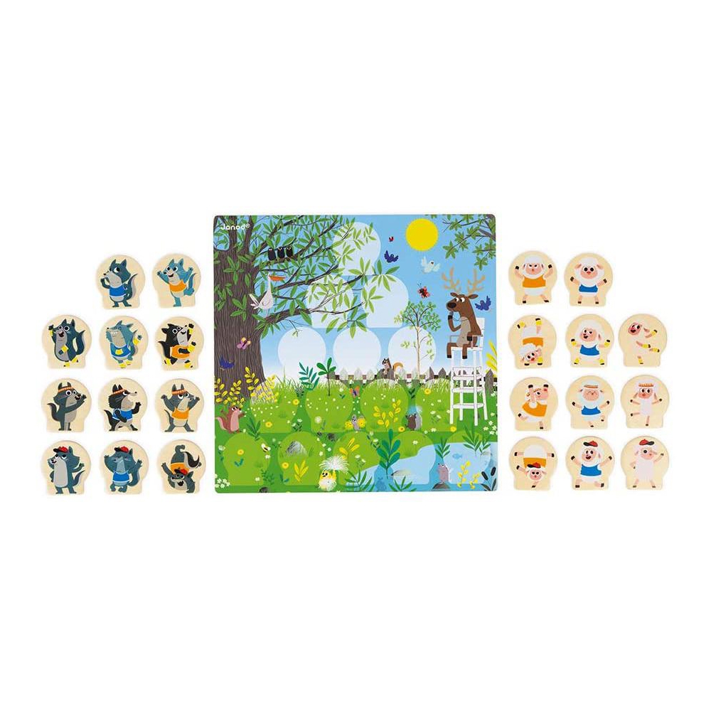 სამაგიდო თამაში Janod Gym Challenge J02639 Board game