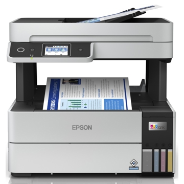 პრინტერი Epson EcoTank L6490 C11CJ88405, 4in1, Color, Wi-fi, USB, Ethernet, A4, R/G, Grey