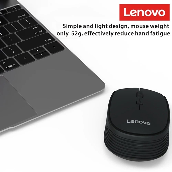 მაუსი Lenovo M202, Wireless, USB, Mouse, Black