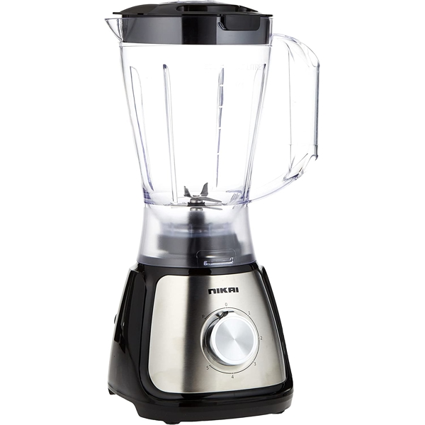 ბლენდერი Nikai NB2555A, 500W, 2in1, 1500ML, Blender, Black