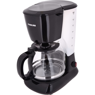 ყავის აპარატი Nikai NCM1210A, 670-800W, 1500ML, Coffee Machine, Black