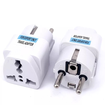 დენის ადაპტერი SZ-008 Adaptor B Germany Standard 250V Max10A White