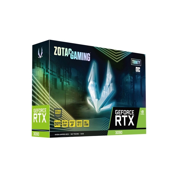 ვიდეო დაფა ZOTAC VGA card GeForce RTX 3090 24GB GDDR6X Trinity Oc Gaming