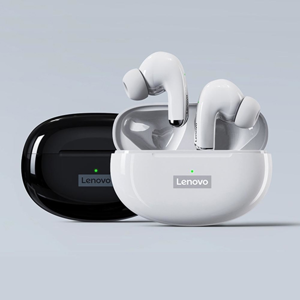 Lenovo LP5, Earphones, Wireless, Bluetooth, White