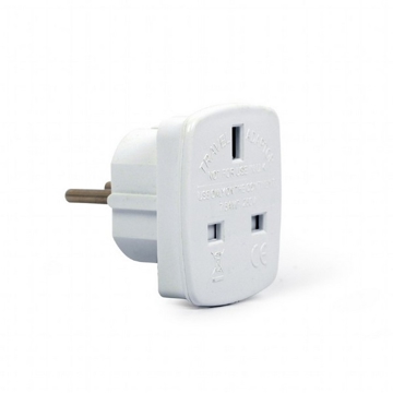 დენის ადაპტერი Sanz SZ-018 Adaptor B Italy standard 250V Max 10A White