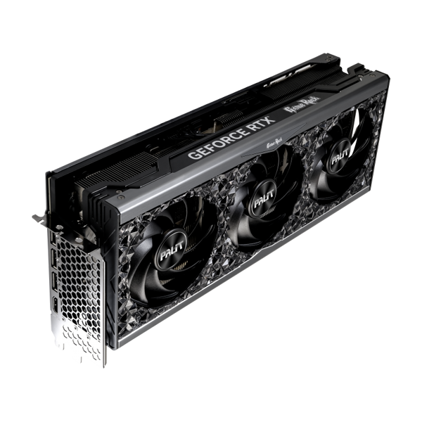 ვიდეო დაფა Palit NED4090S19SB-1020G, Gaming GeForce RTX4090 GameRock OC, 24GB, 384bit, HDMI, DP, Black