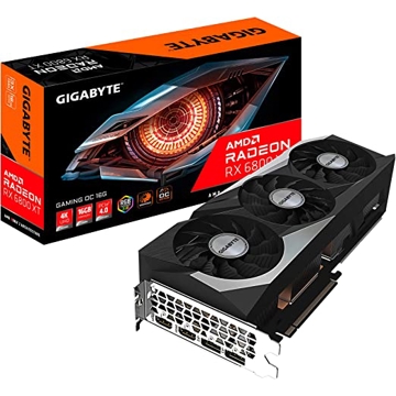 Gigabyte GV-R68GAMING-16GD Videocard Radeon RX 6800 16GB GDDR6 Gaming 256bit, HDMI, DP, Black