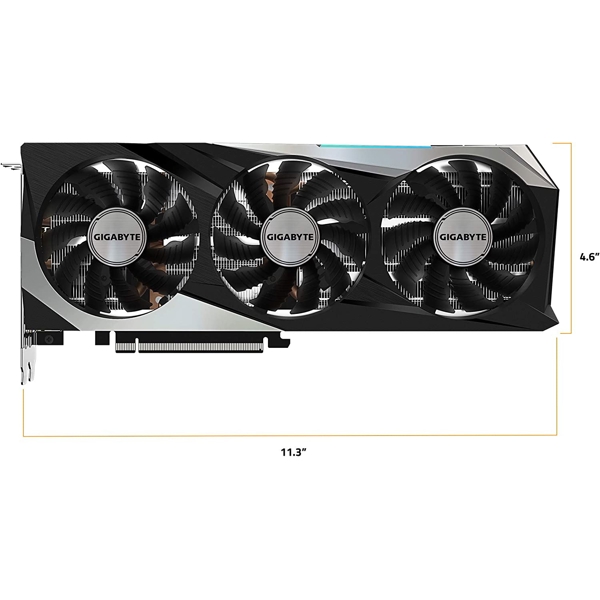 ვიდეო დაფა Gigabyte GV-R68GAMING-16GD Videocard Radeon RX 6800 16GB GDDR6 Gaming 256bit, HDMI, DP, Black