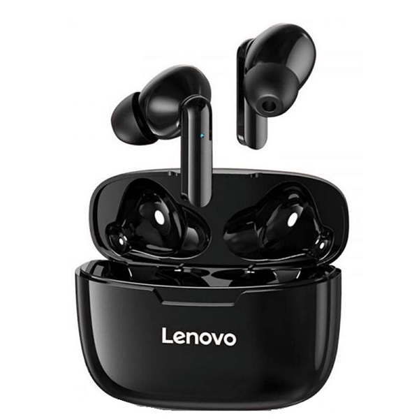 ყურსასმენი Lenovo XT90, Headphones, Wireless, Bluetooth, IP54, Black