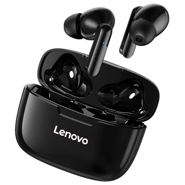 ყურსასმენი Lenovo XT90, Headphones, Wireless, Bluetooth, IP54, Black