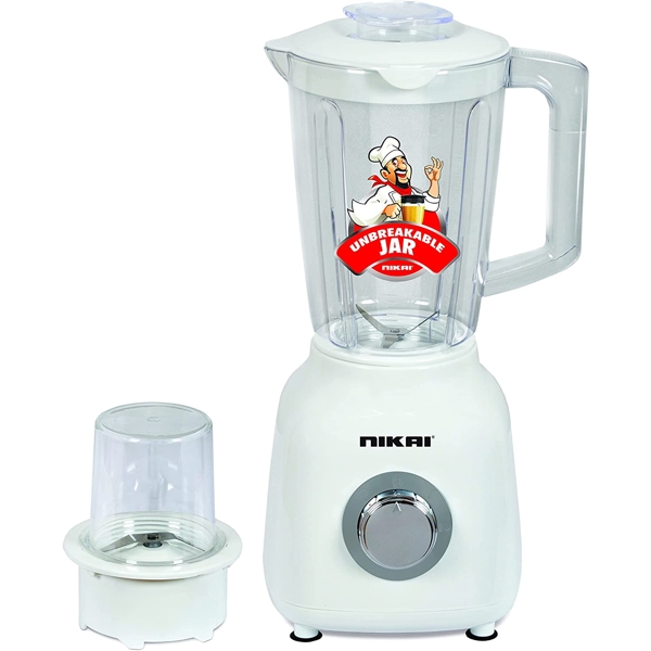 ბლენდერი Nikai NB1700T4, 350W, 2in1, 1500ML, Blender, White