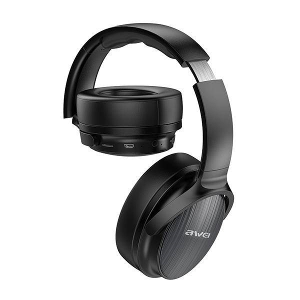 ყურსასმენი Awei A780BL, Wireless Headphones, Bluetooth, 3.5mm Jack, Black