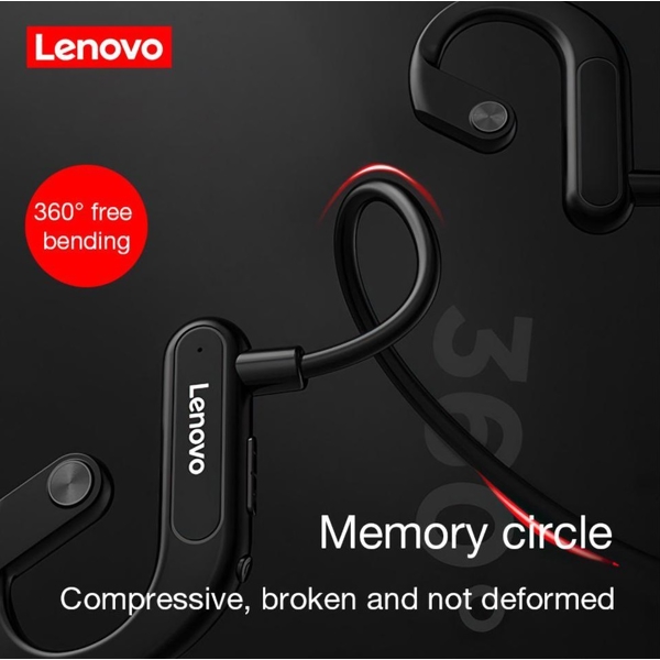 ყურსასმენი Lenovo X3, Headphones, Wireless, Bluetooth, IPX5, Black