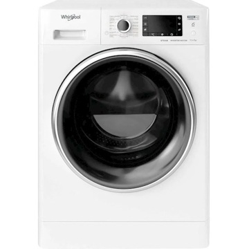 სარეცხი+საშრობი მანქანა Whirlpool  FWDG961483WBV FWDG 9 kg ,A, 1400 rpm, Washing Machine With Dryer, White