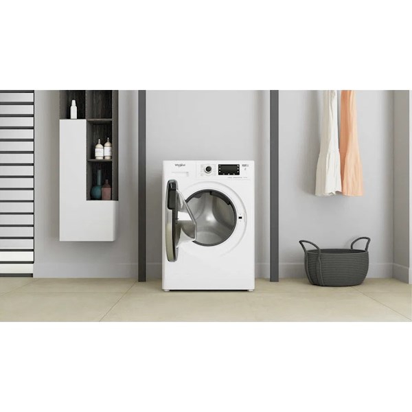 სარეცხი მანქანა+საშრობი Whirlpool  FWDG961483WBV FWDG 9 kg ,A, 1400 rpm, Washing Machine With Dryer, White