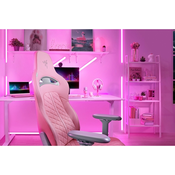 Razer RZ38-03720200-R3G1 Enki Quartz, Gaming Chair, Pink