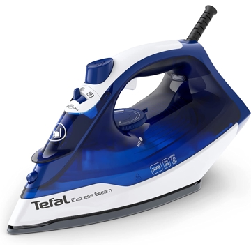 ორთქლის უთო Tefal FV2838E0, 2400W, 270ML, Steam Iron, Blue