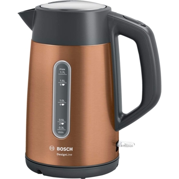 ელექტრო ჩაიდანი Bosch TWK4P439, 2400W, 1.7L, Electric Kettle, Brown