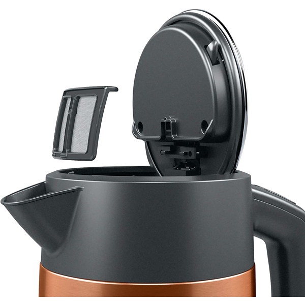 ელექტრო ჩაიდანი Bosch TWK4P439, 2400W, 1.7L, Electric Kettle, Brown