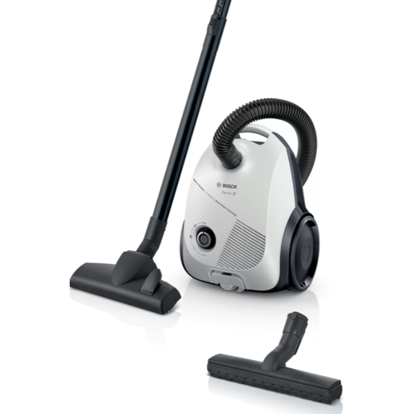 მტვერსასრუტი Bosch BGLS2WH1H, 600W, 3.5L, Vacuum Cleaner, White