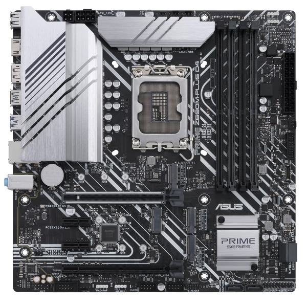 დედა დაფა ASUS PRIME_Z690M-PLUS_D4, LGA1700, DDR4, 128GB