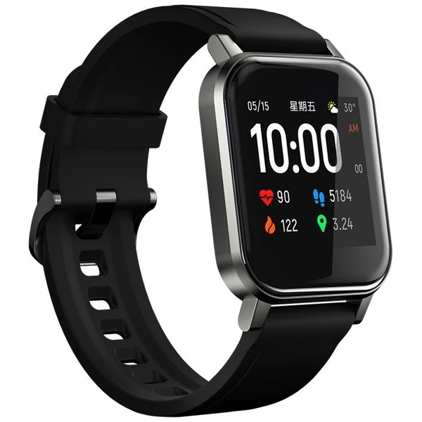 სმარტ საათი Haylou LS02, IPS, IPX7 Waterproof, Bluetooth, Smart Watch, Black