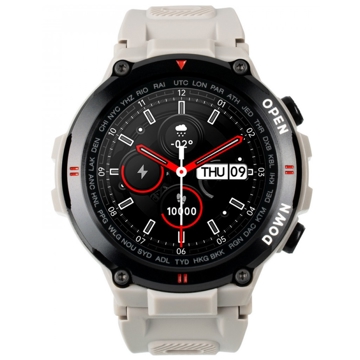 სმარტ საათი Gelius GP-SW008Gr Pro, 1.3", IPX7 Waterproof, Smart Watch, Desert Grey