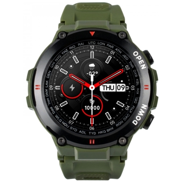 სმარტ საათი Gelius GP-SW008 Pro, 1.3", IPX7 Waterproof, Smart Watch, Navy Green