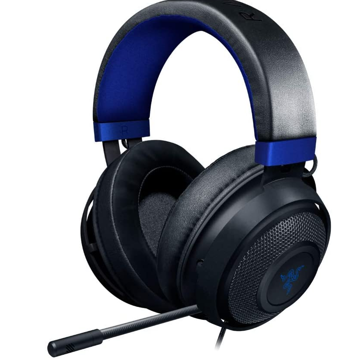 ყურსასმენი Razer RZ04-02051000-R3M1 Gaming Headset Kraken for Console Wired, 3.5mm, Black/Blue