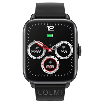 სმარტ საათი Colmi P28, 1.69", IP67 Waterproof, Bluetooth, Smart Watch, Black