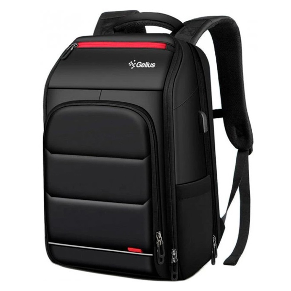 ნოუთბუქის ჩანთა Gelius GP-BP006, 15", Backpack, Black