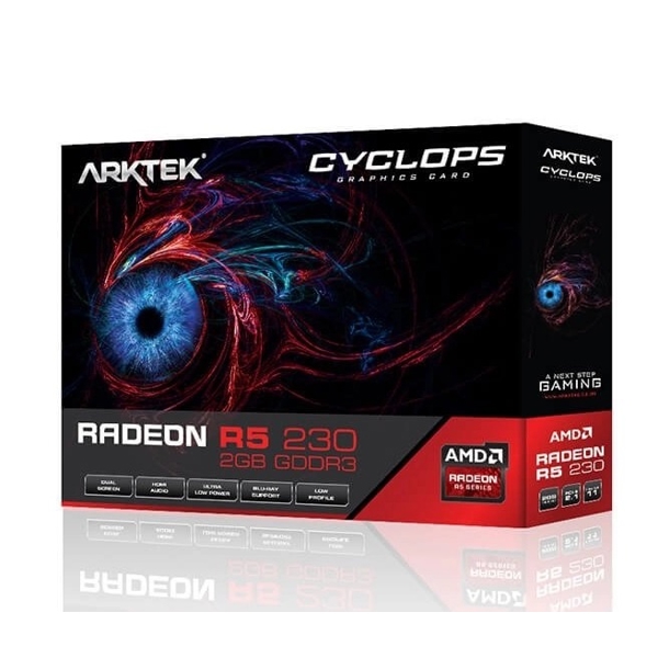 ვიდეო დაფა Afox AFR5230-2048D3L4 Radeon R5 230 2GB, 64Bit, GDDR3, Black