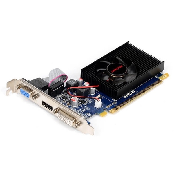 ვიდეო დაფა Afox AFR5230-2048D3L4 Radeon R5 230 2GB, 64Bit, GDDR3, Black