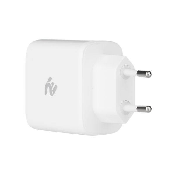 2Е 2E-WC3USB65W-W Wall Charger  GaN 65W, 3xUSB, White